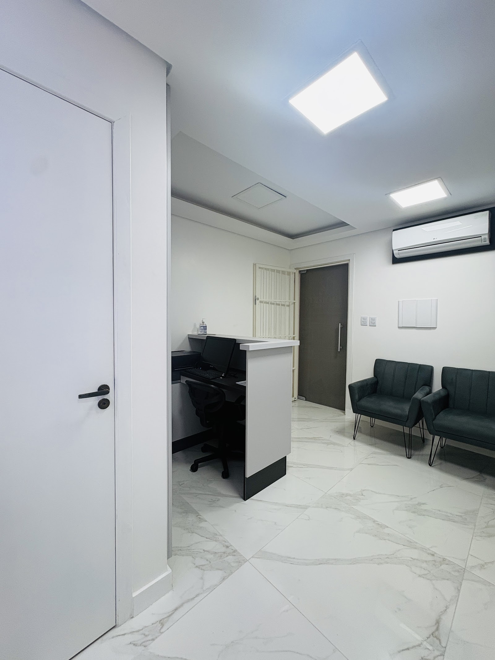 Ambiente interno do consultório